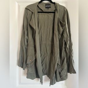 Olive Green Lightweight Jacket
